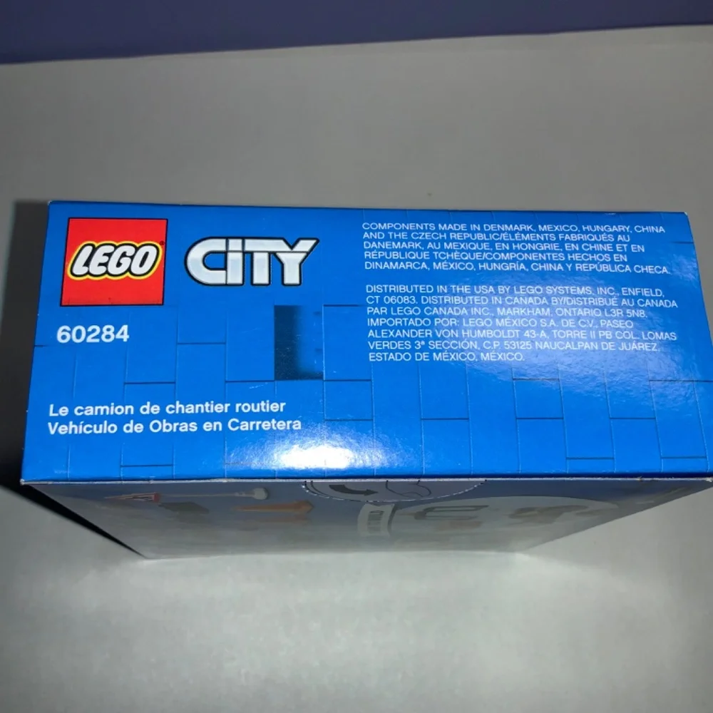 Lego City 60284 Roadwork truck 58 pieces 4+ unisex new in box